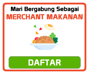 Daftar Merchant Rumah Makan PAMAN OJEK